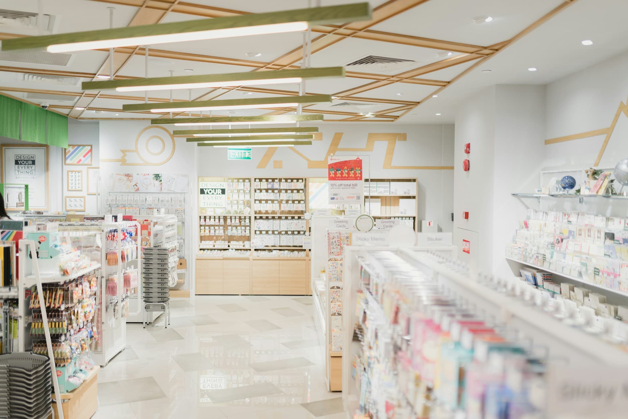 A well-stocked healthcare and pharmacy setting