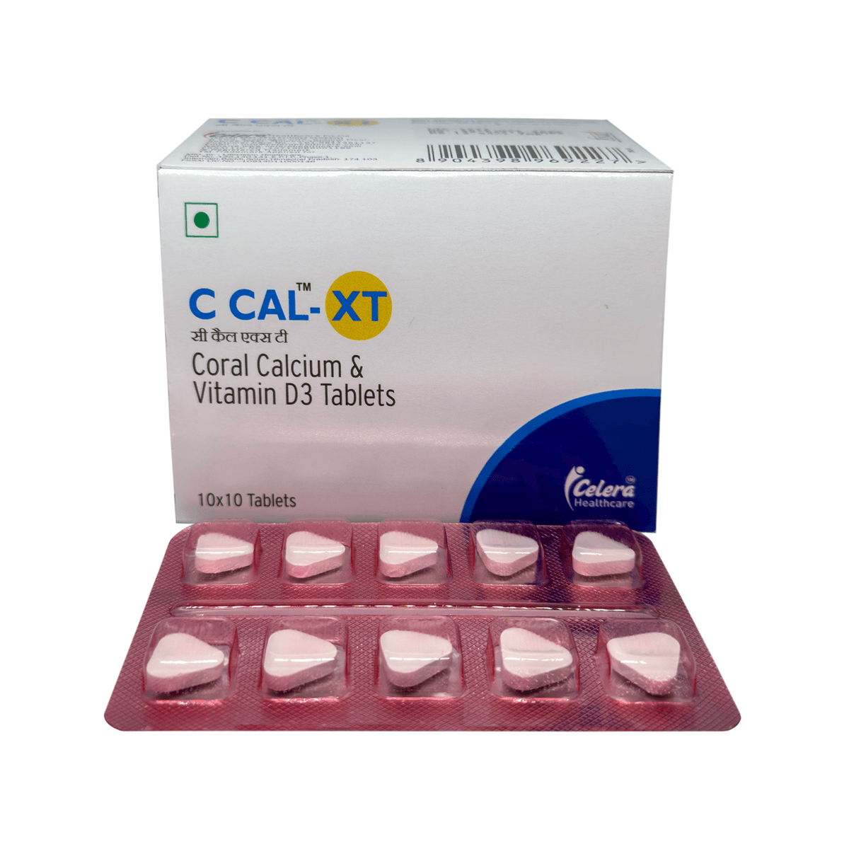 C CAL-XT Coral Calcium and Vitamin D3 Tablets
